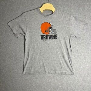 NFL Men's Gray Cleveland Browns‎ Football Team Apparel T-Shirt Size XL